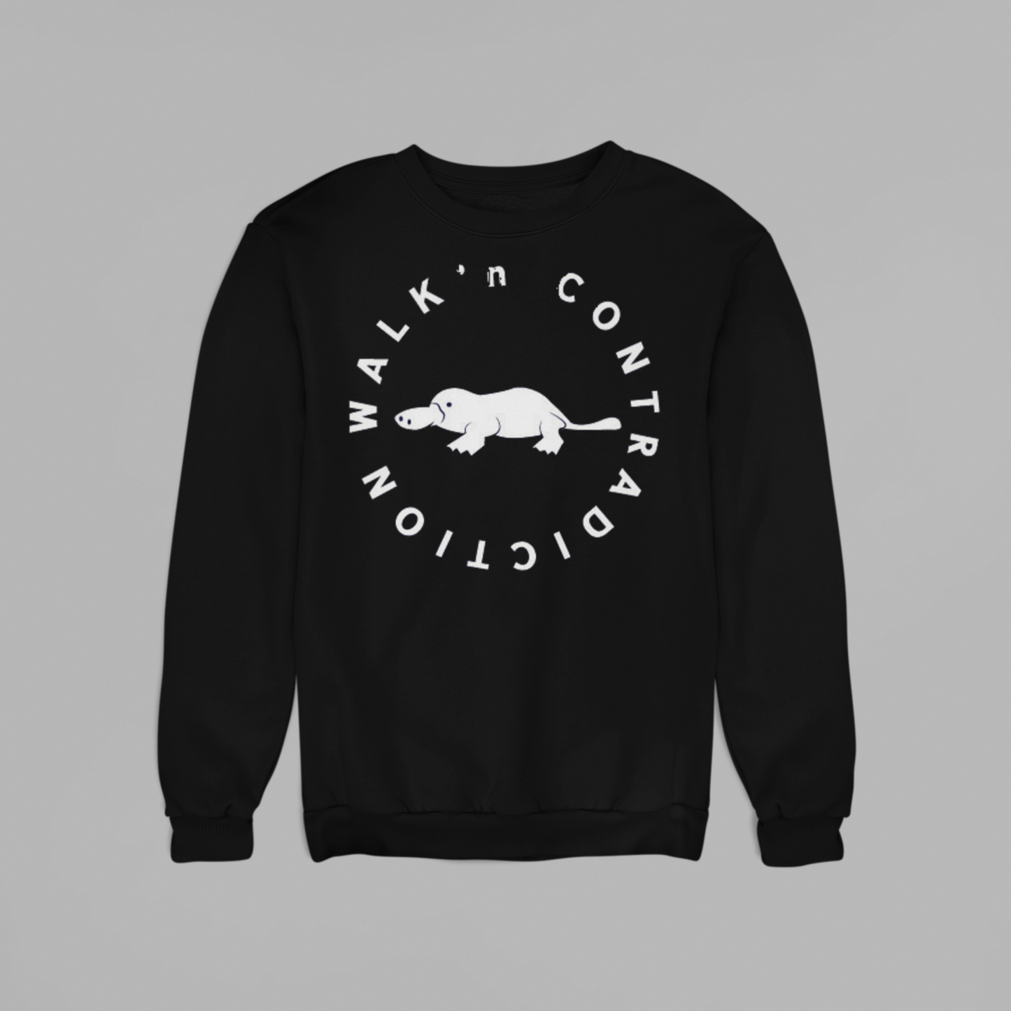 Walk'n Contradiction logo Crewneck